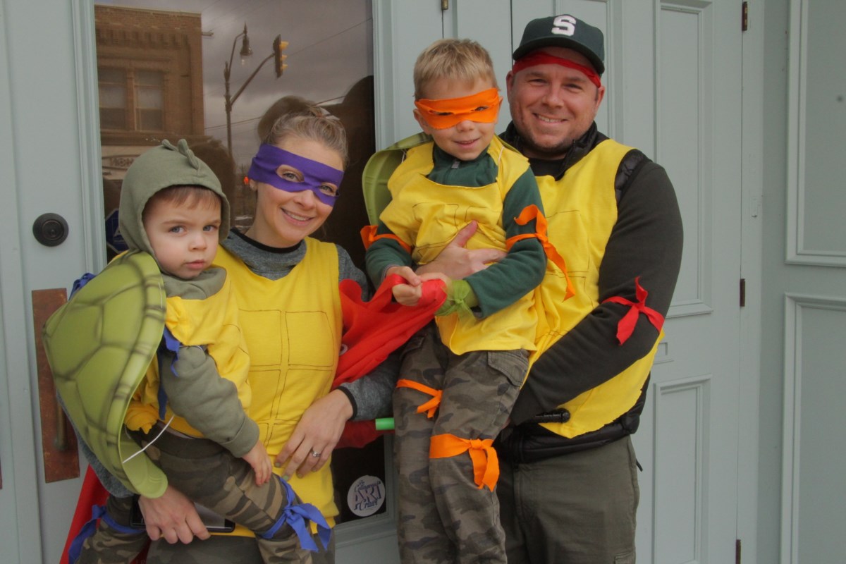 Happy Halloween! Trickortreating starts early in Collingwood Photo