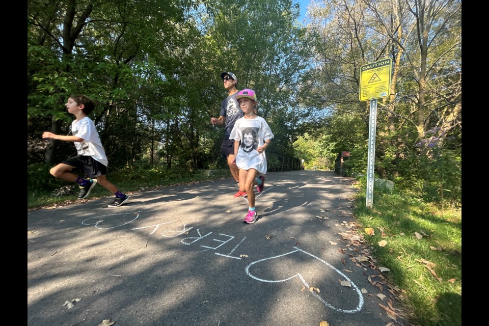 Collingwood Terry Fox Run, Sept. 15, 2024. 