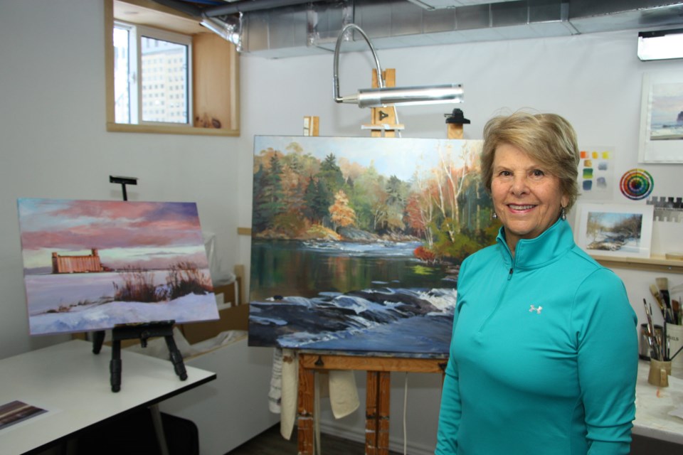 Artist rediscovers passion in retirement - Collingwood News