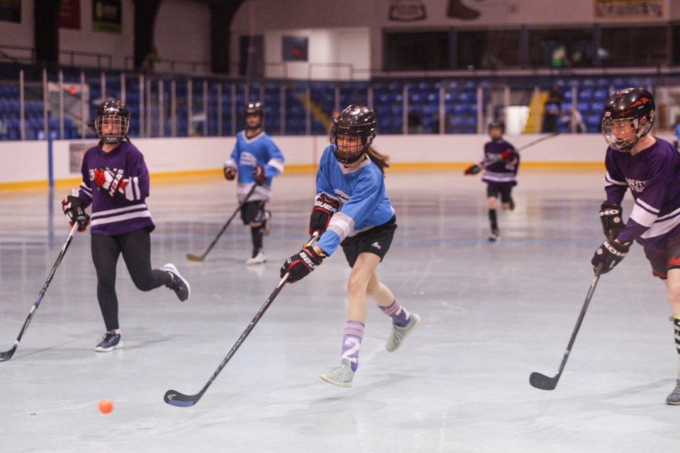 Youth games finish with high scores in last week's ball hockey games