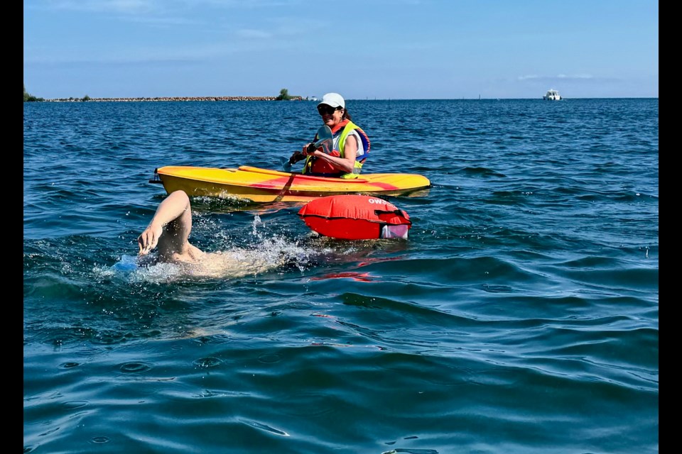 The CanAqua Sports Collingwood Terminals Open Water Swim took place July 7.