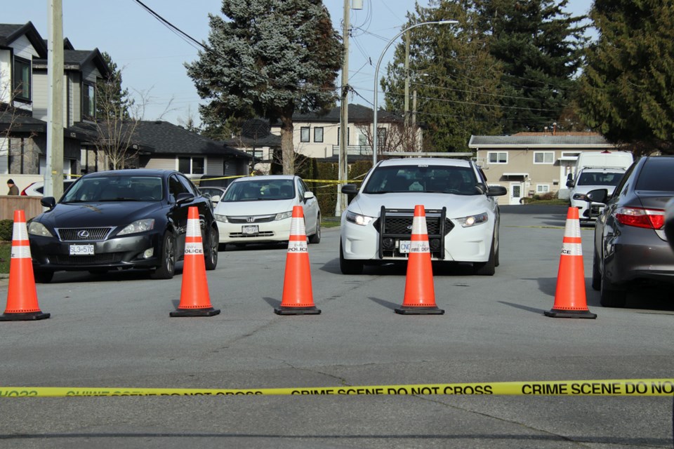 Delta police officers are investigating a shooting in North Delta that has signs of another gangland attack.