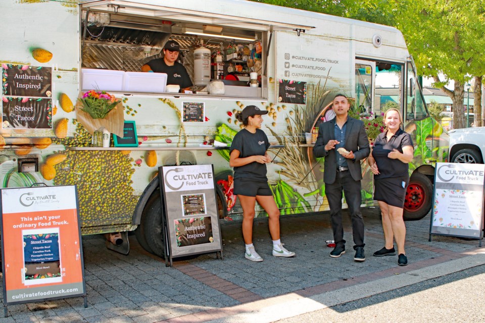 The CultivATE truck was in Delta in late July at an event for Vancity clients and employees.