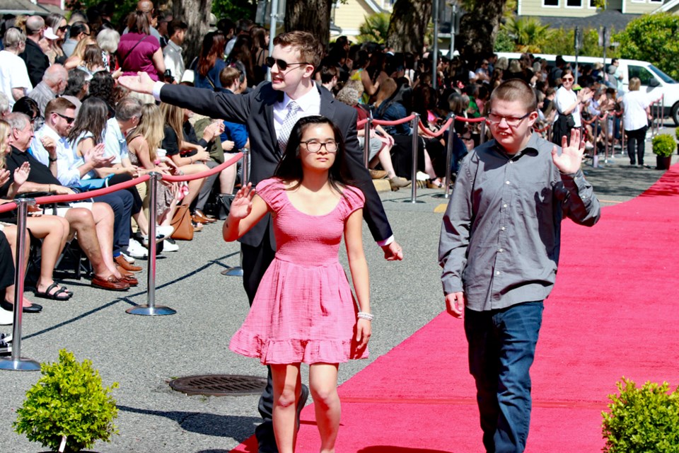 Delta Secondary held its Grad Walk for the Class of 2024 on Friday, May 31.