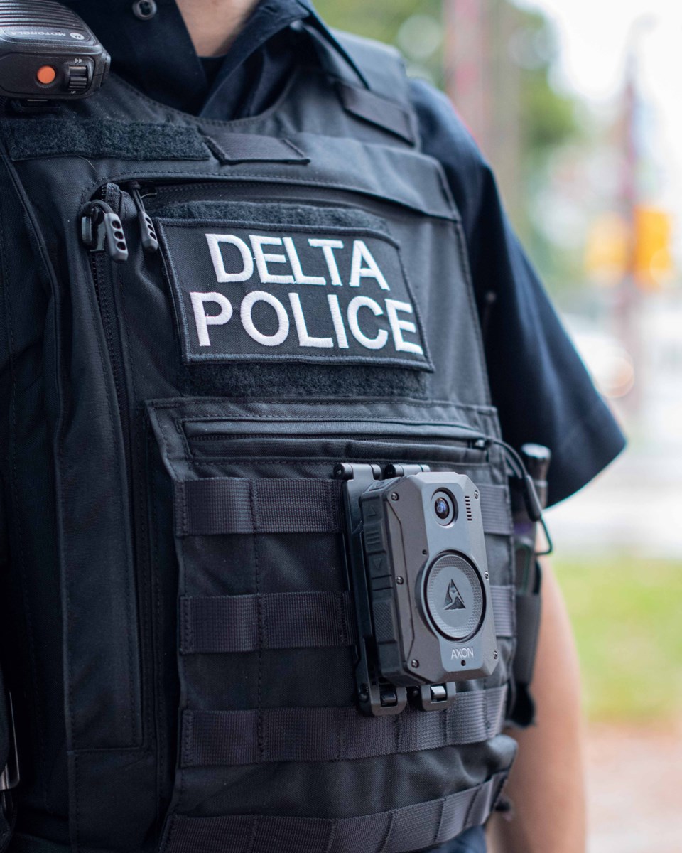 Delta Police body cameras