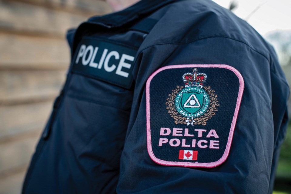 Delta Police Pink shirt Day crest