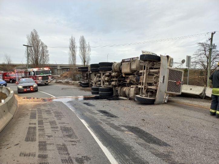 The Delta Police Traffic Unit is advising motorists to avoid Highway 99 southbound ramp to Highway 17 eastbound.