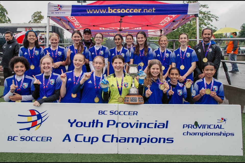 Delta BC girls team captures' B.C. Soccer's Provincial Cup - Delta Optimist