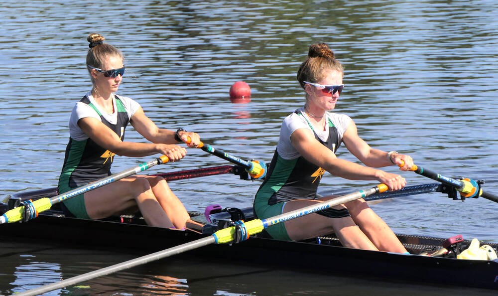 Ladner BC rowing club reaches podium at elite regattas Delta Optimist