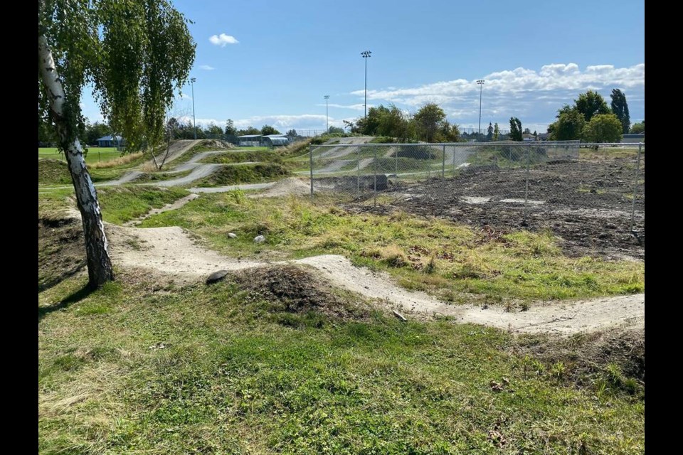 Two of the four existing bike tracks have already been decommissioned. Sandor Gyarmati photo 