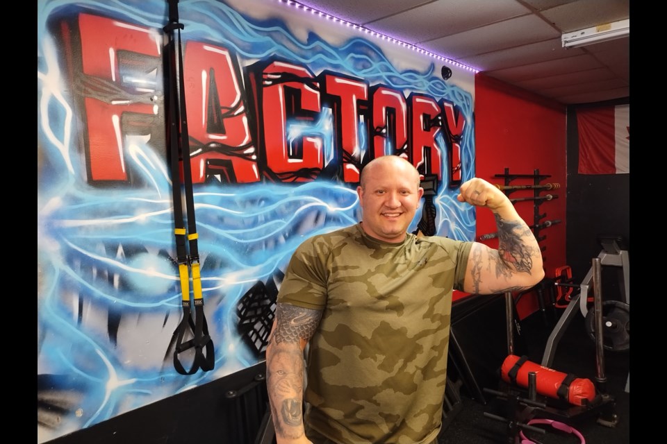 Owner of Yanick’s Muscle Factory Yanick Baillargeon 