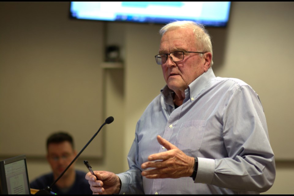 Resident, Laurie Blake at city hall. Dec. 6, 2023