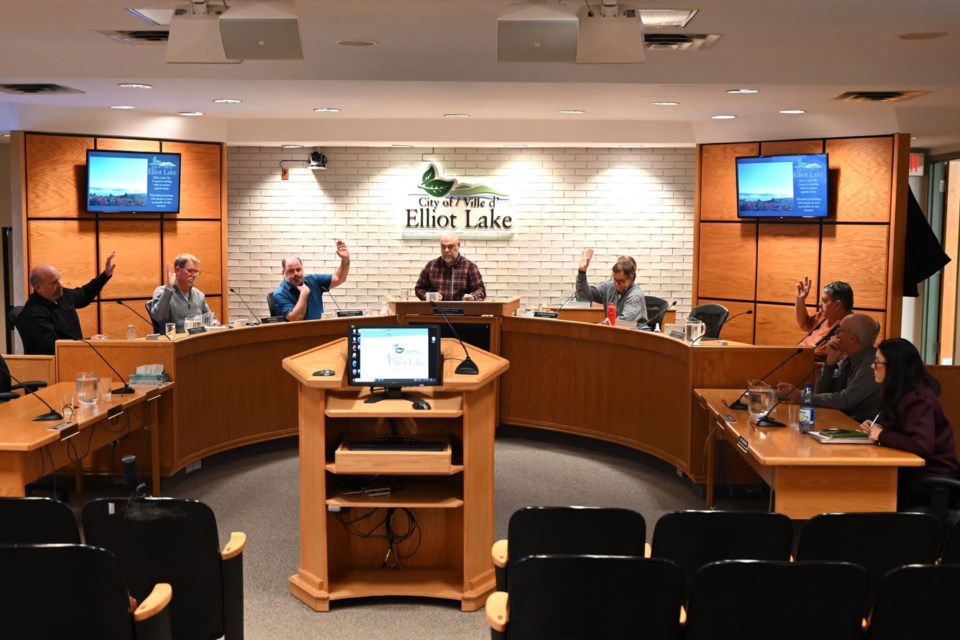 Members vote during inaugural ad hoc budget committee meeting. Jan. 11, 2024