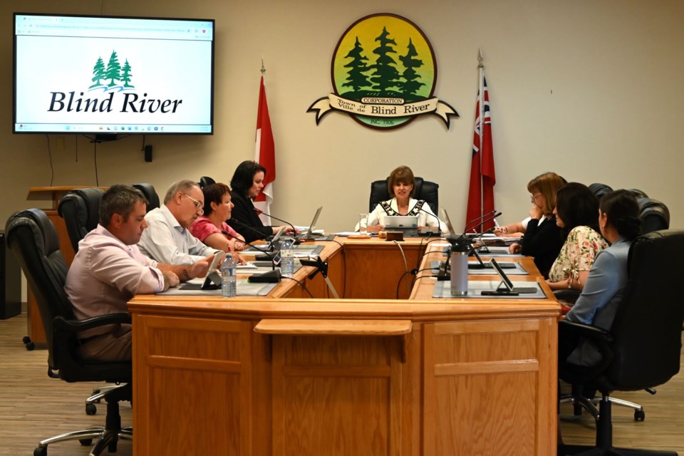 Mayor Sally Hagman and Blind River council, Monday, June 17, 2024