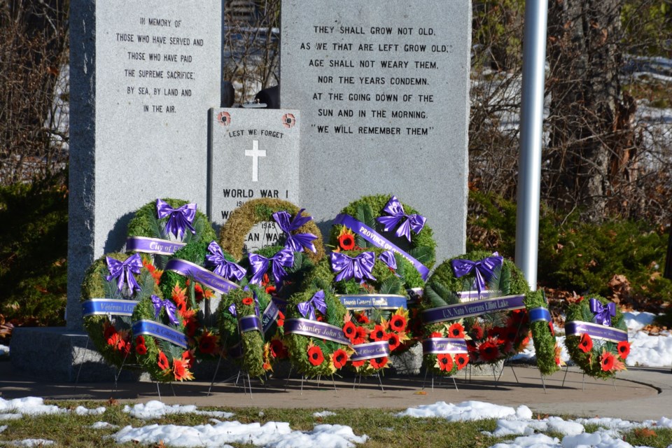 Remembrance Day 2023, Elliot Lake. Nov. 11, 2023