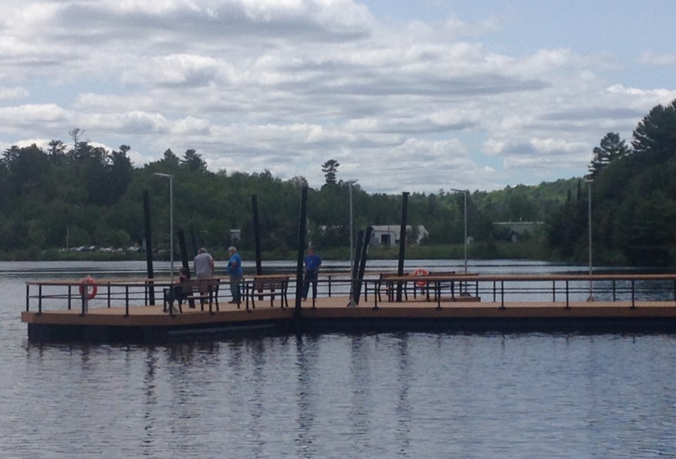 New fishing pier officially open for business 