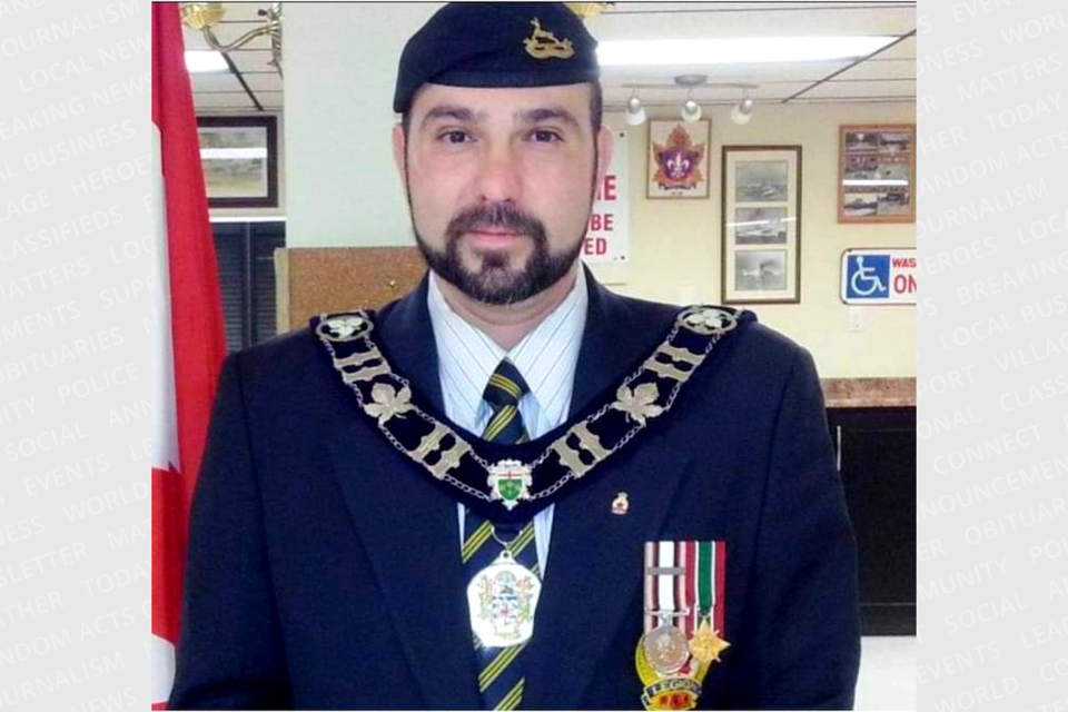 Former mayor of Elliot Lake,  Cpl. Dan Marchisella.  