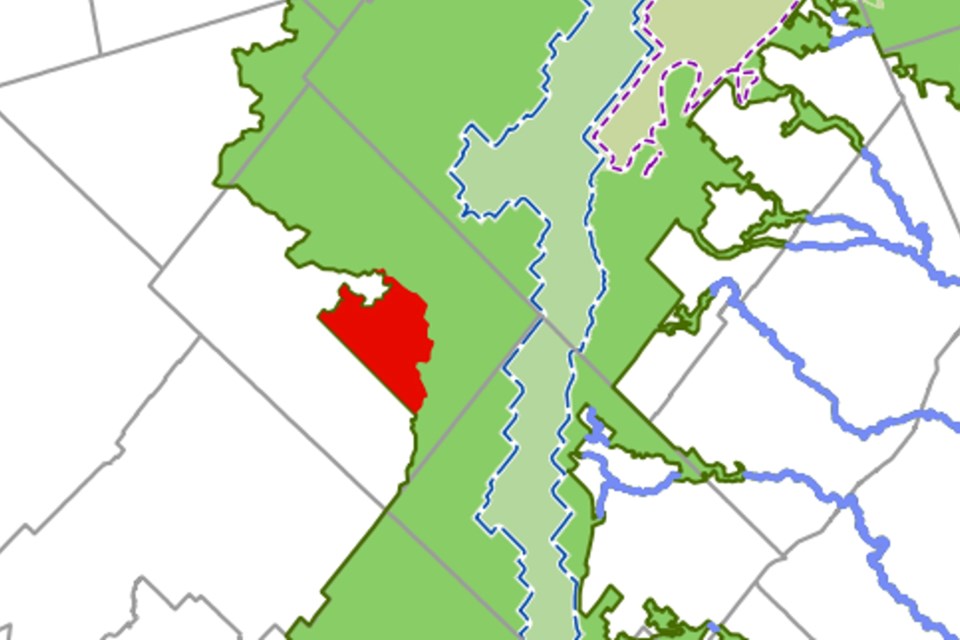 The provincial government added about 7,000 acres of land in the Town of Erin to the Greenbelt in 2022. 