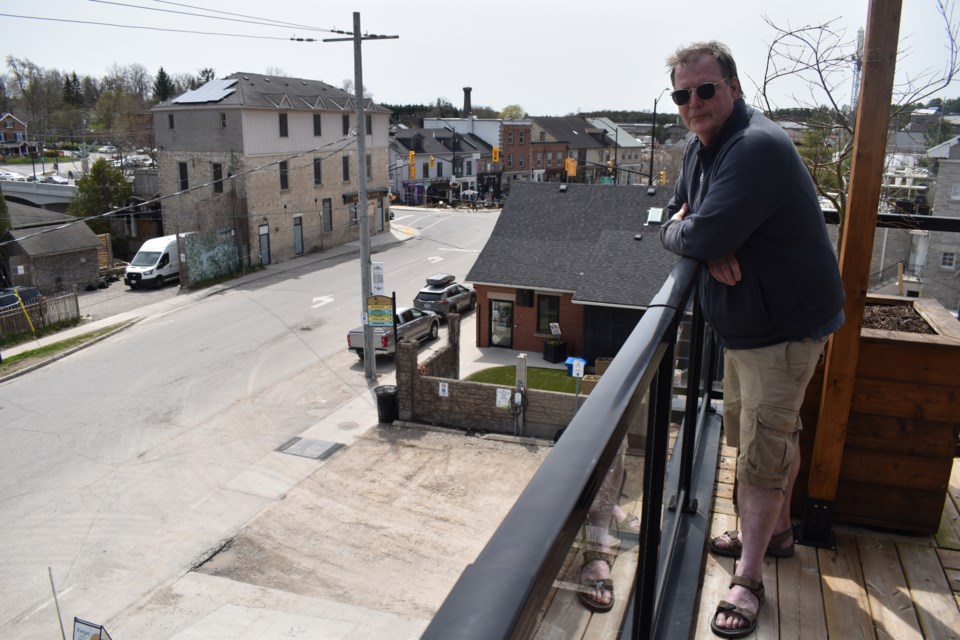 John Kears, whose co-owns the Karger Gallery building, said the current streetscape of East Mill is not enticing to visitors when compared to the rest of Downtown Elora.