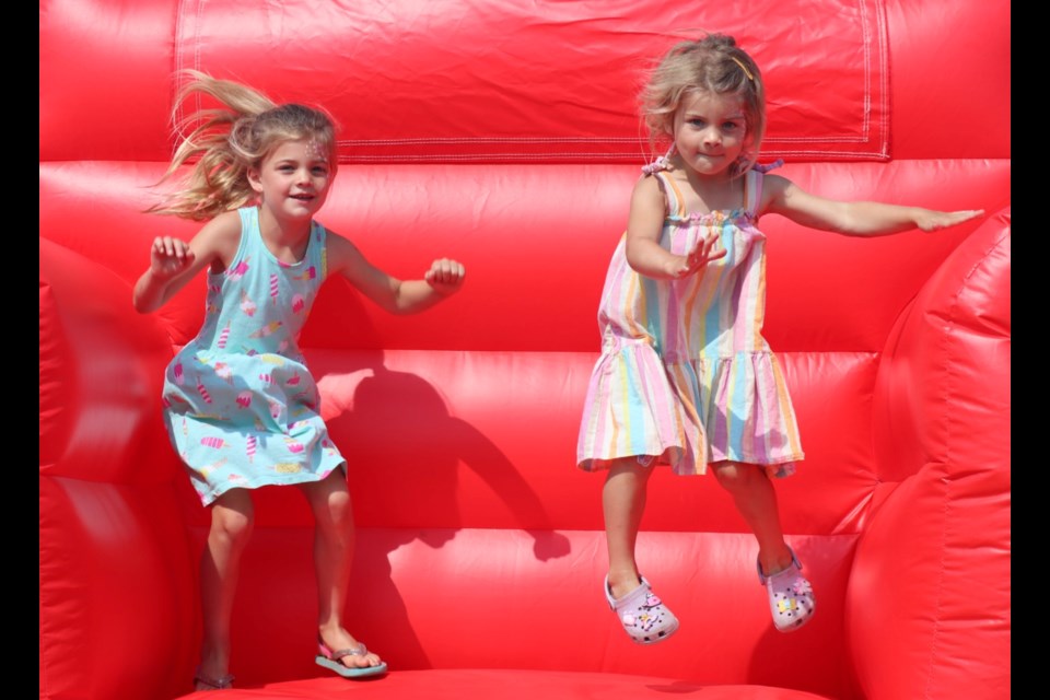 The third annual Team Addy Family Fun Day was underway at Centre Wellington District High School on Saturday. The event raises awareness and funds for sarcoma cancer. The goal was to raise $500,000 and has raised over $380,000 so far. Addison Hill lost her battle with cancer in 2022 at 14-years-old. 