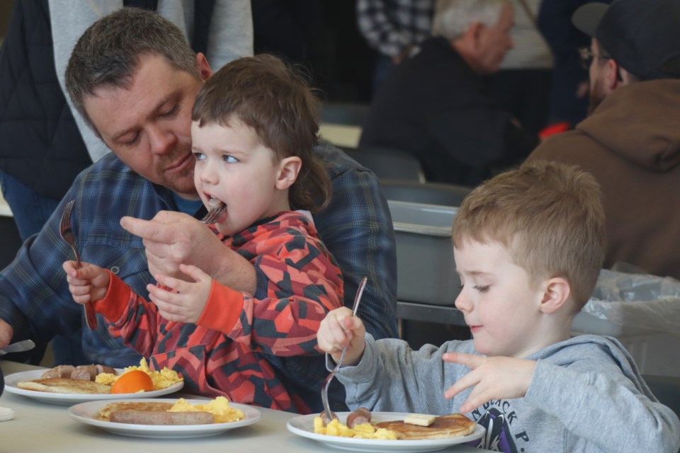 Wellington County Farm and Home Safety Association's annual pancake breakfast brought out rural families to learn about farm safety on Saturday.