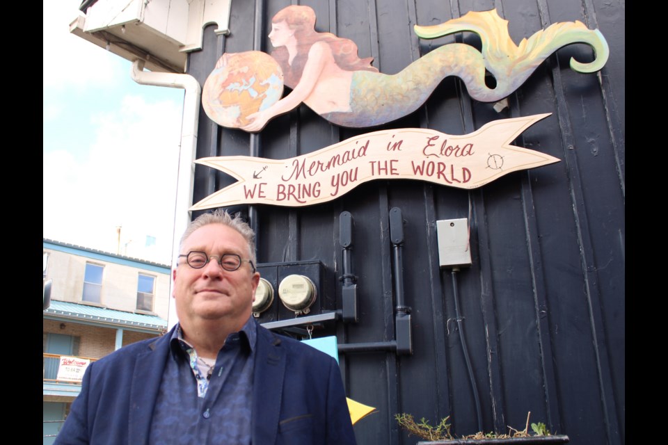 When Marty Van Vliet bought 105 Metcalfe Street in downtown Elora, he was told tourists generally stuck to Mill Street. As a response, he and his partner decided to make the spot into a visual destination to draw customers in.