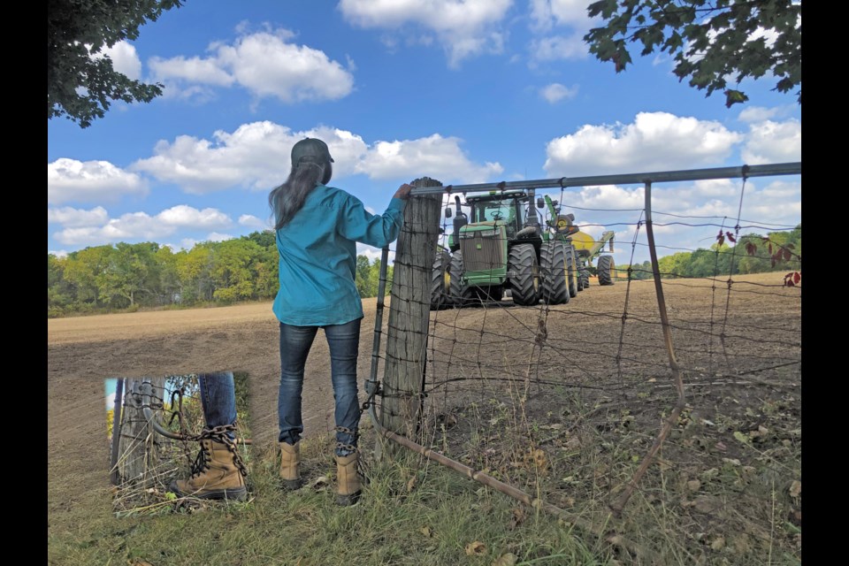 Dale Hamilton stars in her self written one woman play, 'She Won’t Come in From the Fields'.