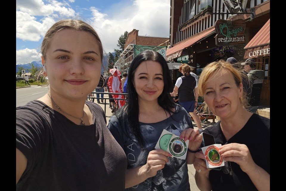 After escaping Ukraine in 2022, Inna Horkun and her daughters chose to resettle in Jasper.