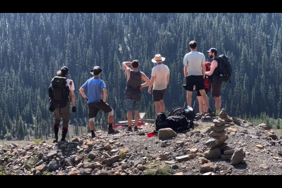 Edmonton hiker Katelyn Bellerose and her group were among those evacuated from Jasper National Park due to the wildfires.