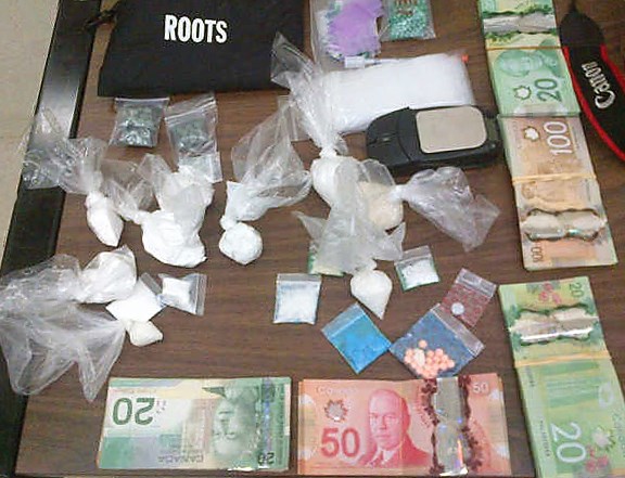 A report released by the RCMP recently revealed Jasper had the second-highest number of marijuana busts per capita in the country. RCMP photo.  