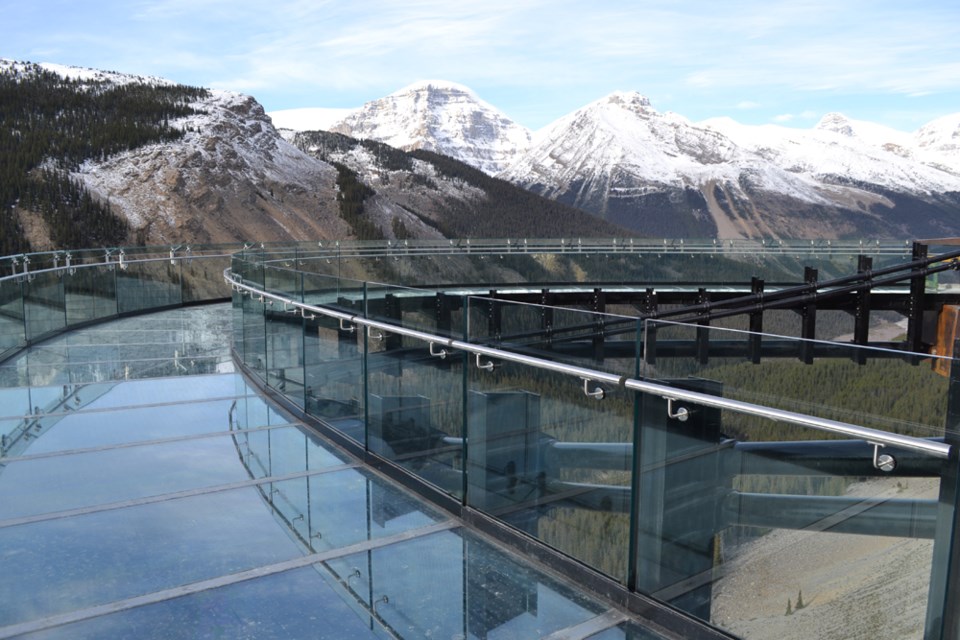 Brewster Travel’s Glacier Skywalk is among one out of 12 recipients across Canada to receive the 2016 Governor General’s medal in architecture. T.Nichols photo 