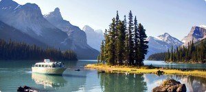 A trip to Spirit Island is the main attraction for tourists visiting Maligne Lake. Photo provide. 