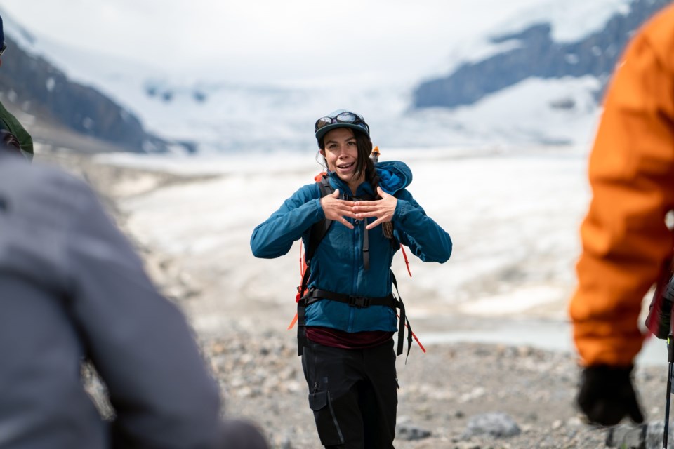 Theresa Westhaver Canada-Jasper-Glacier &#8211; photo by Graeme Kennedy