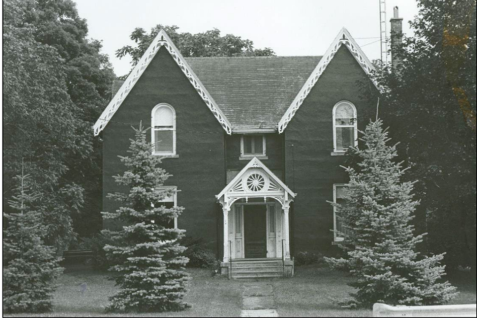 Eager House was built in 1871 and set the style for the homes built on Waterdown's Vinegar Hill. 