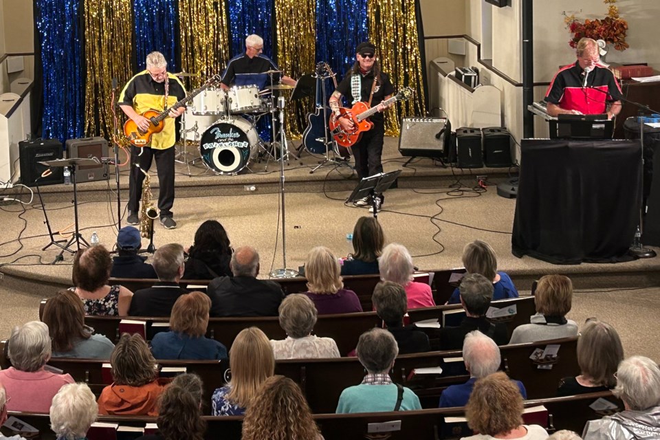 It was a packed house at Carlisle United Church Sunday for the Frankie and the Fairlanes show.