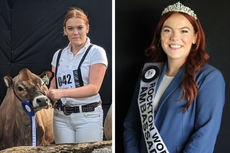 Whether she's showing cattle or donning her Fair Ambassador tiara, Mckenna Stephens loves meeting new people and teaching them about rural life.