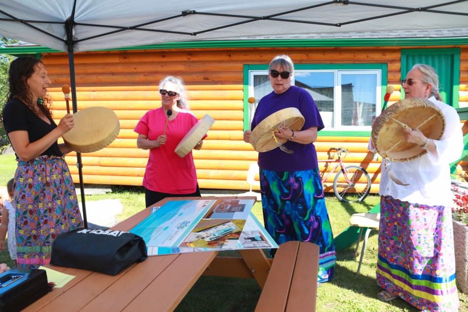 Scenes from the first day of the 2024 Blueberry Jam Music Gathering.