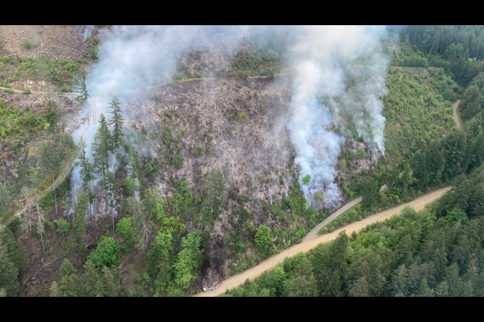 Bear Creek wildfire is 'under control' as of May 21 2024.