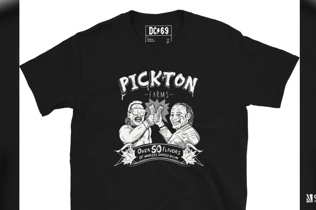 因为Pickton T恤引发的愤怒和死亡威胁导致活动取消