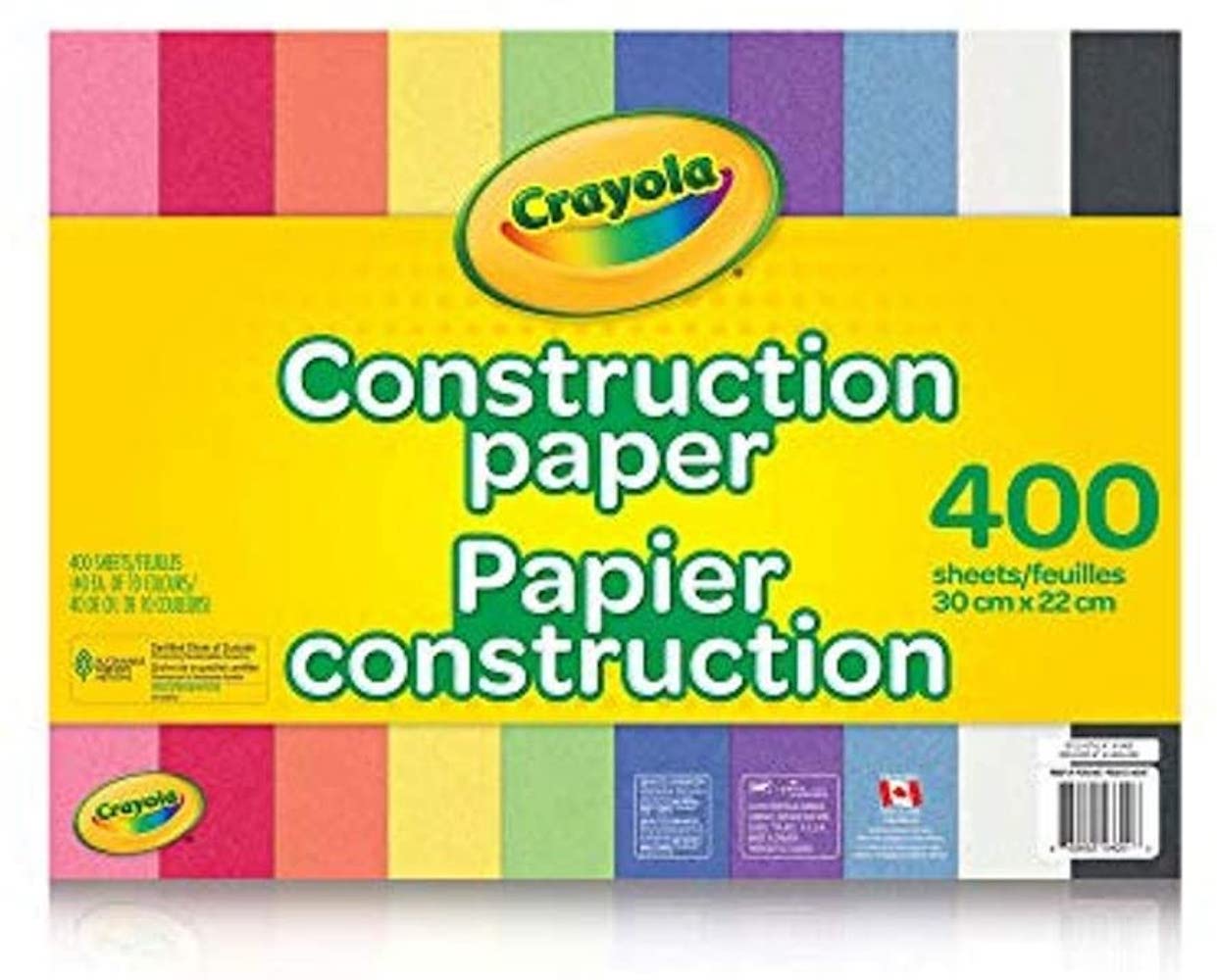 Crayola Construction Paper 96 Sheets