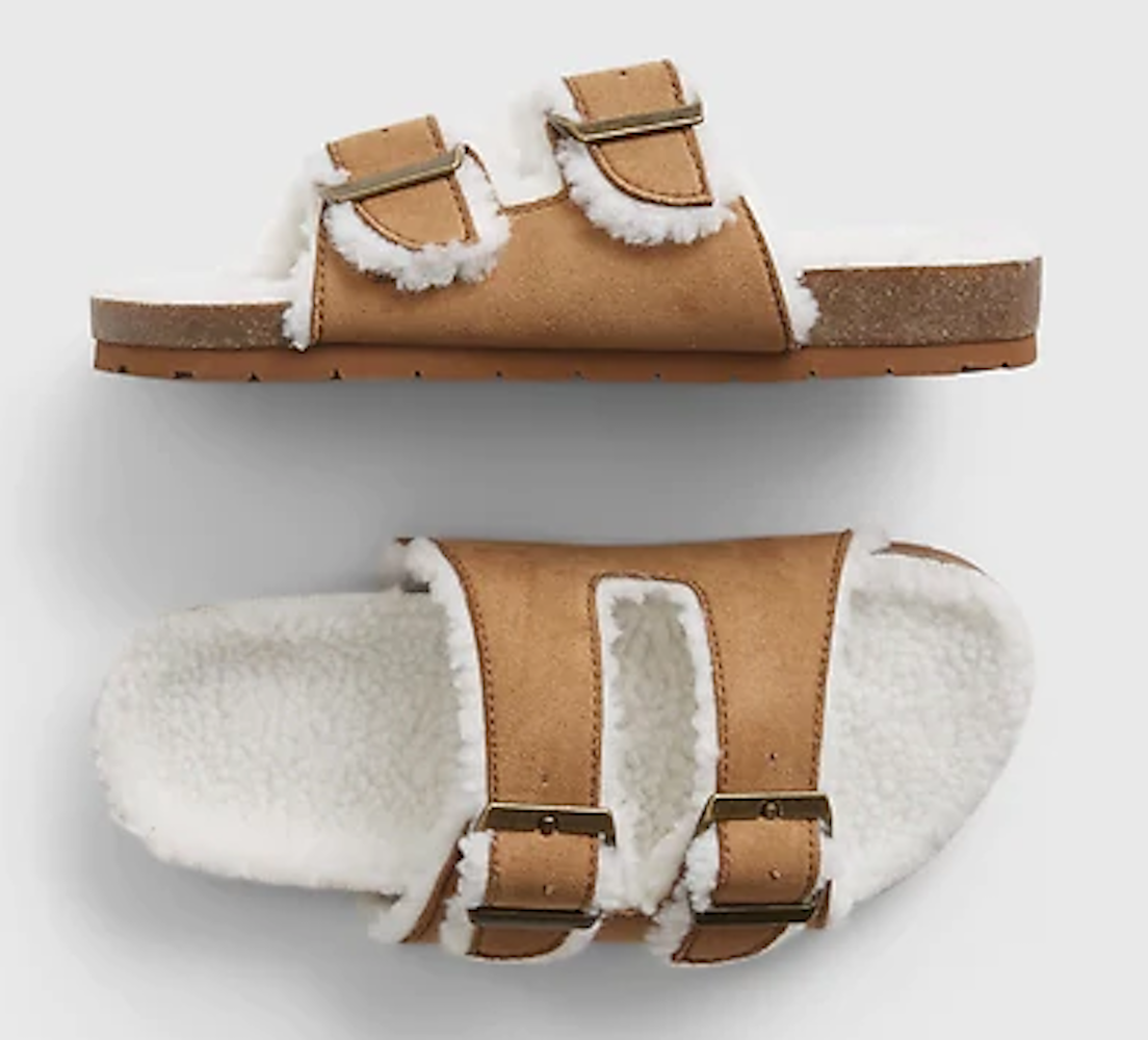How BAZAAR: Shearling Sandals Are All We Need Now