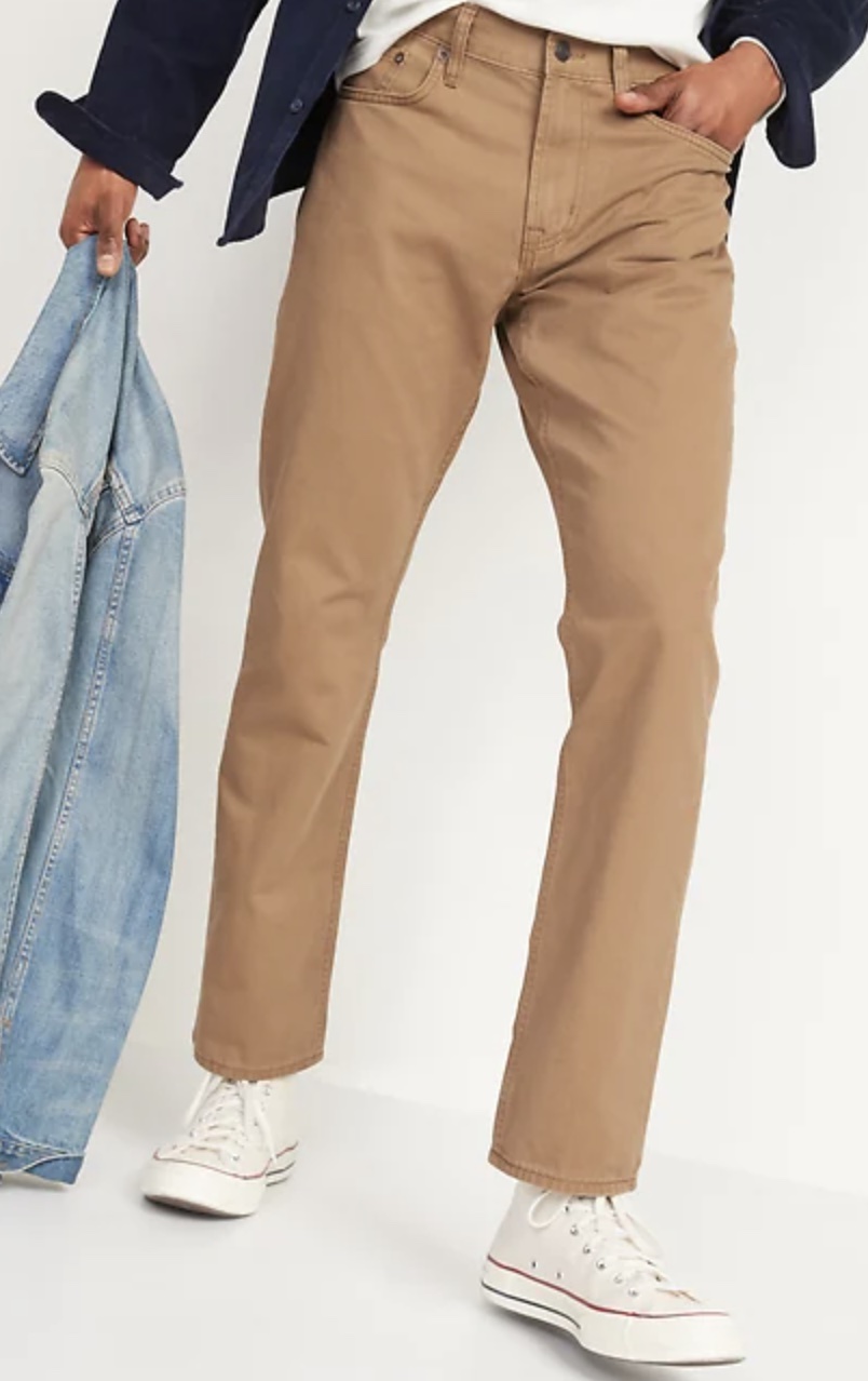 Old Navy twill pants for men. 