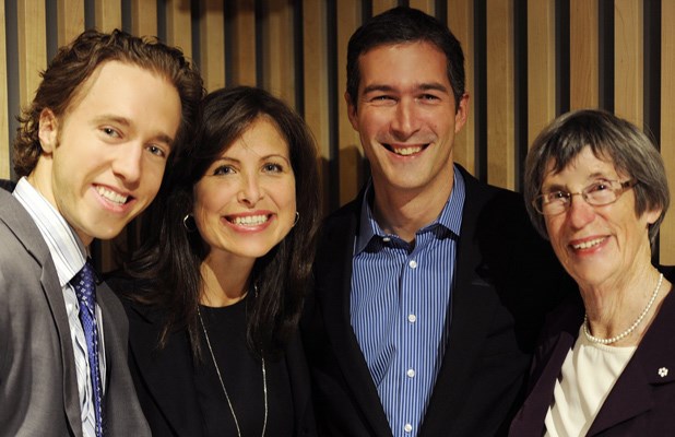 Charities including Craig Kielburger's Free the Children were feted at Jill Schnarr, Josh Blair and Nini Baird's TELUS Celebration of Giving.