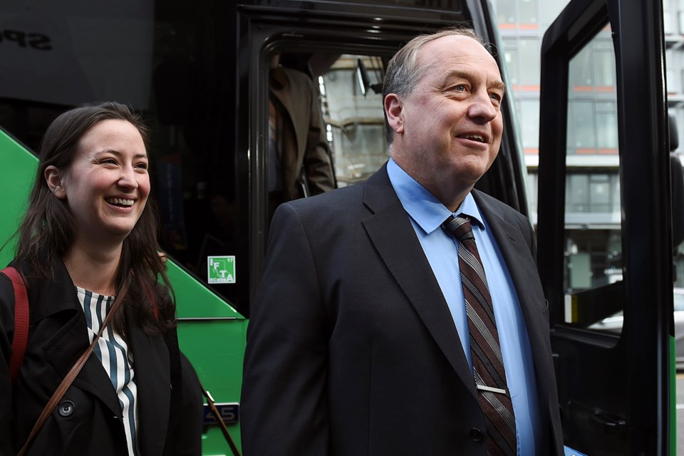 Green Party Leader Andrew Weaver. Photo Dan Toulgoet april 2017