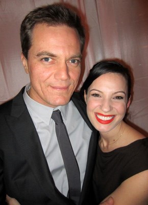 Academy Award supporting actor nominee Michael Shannon (Revolutionary Road), with his wife Kate, was feted at Whistler Film Festival's Tribute Gala.