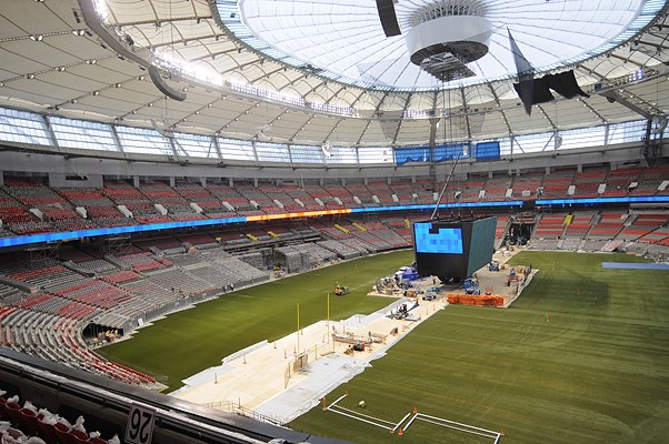 New roof, new field, new sound, new lights. As the grand reopening of B.C. Place draws near final details are being sorted out.