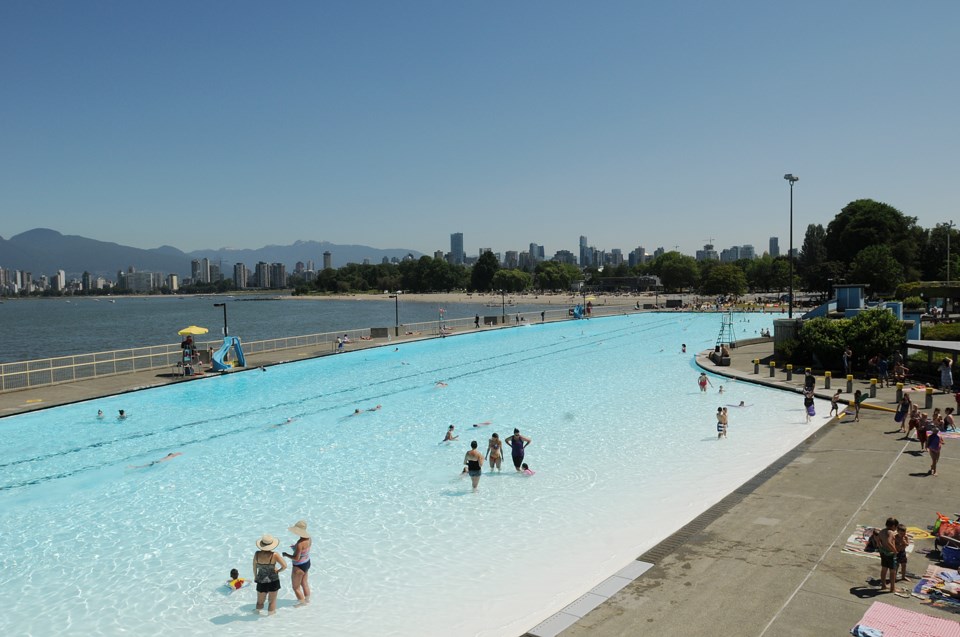 Kitsilano’s outdoor pool is hugely popular. The park board is considering Killarney and Britannia co