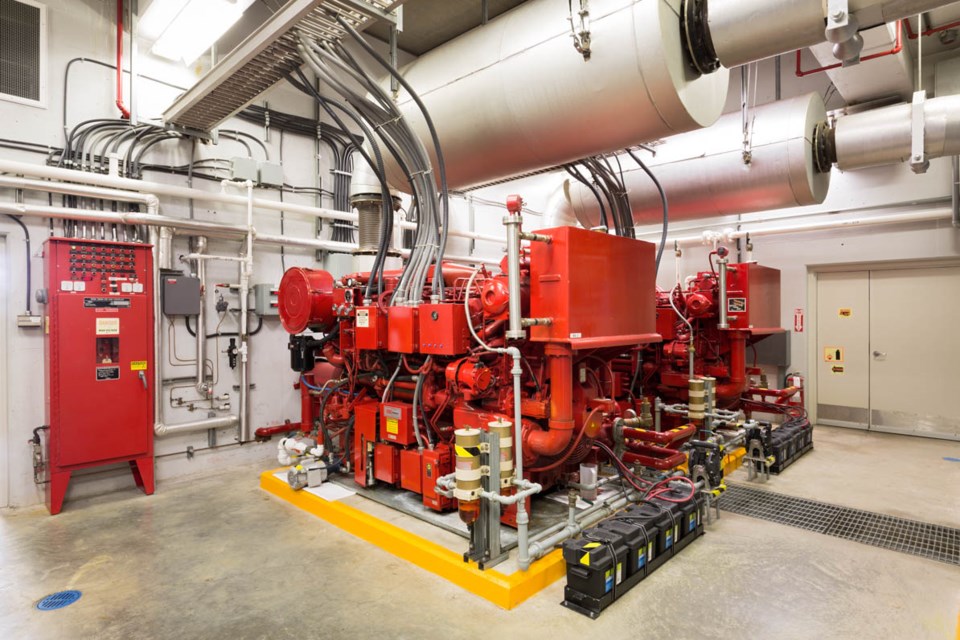 Fire Protection System Pump Station