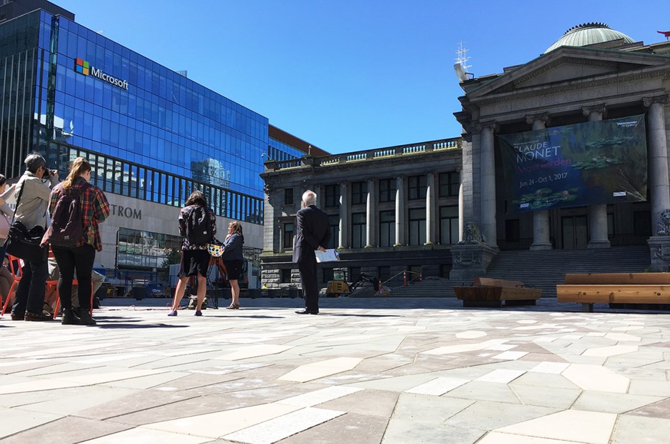 Georgia Street plaza