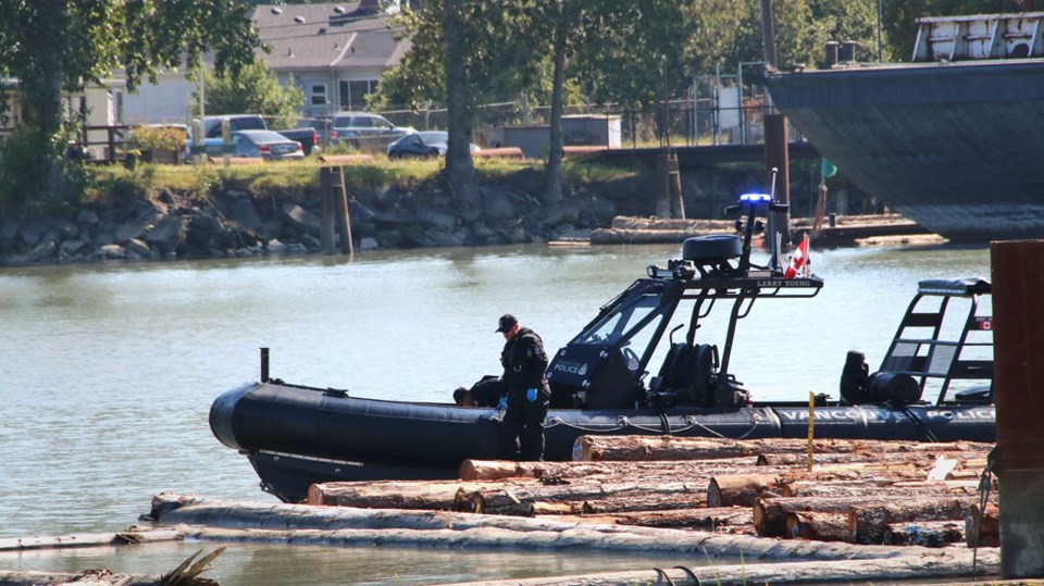 Fraser River body, Vancouver Police marine unit